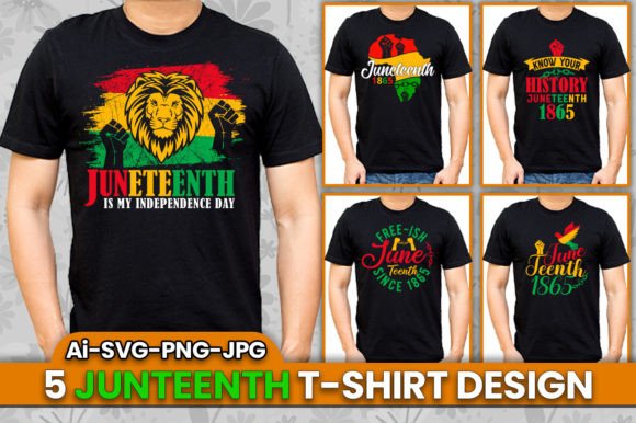 5 Trendy Juneteenth T-shirt Design V1 Review
