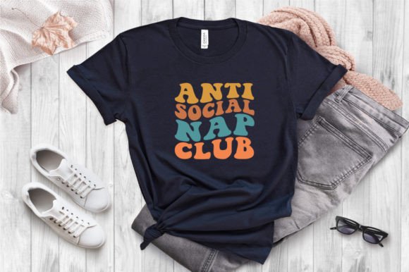 Anti Social Nap Wavy Retro Svg T-shirt Review