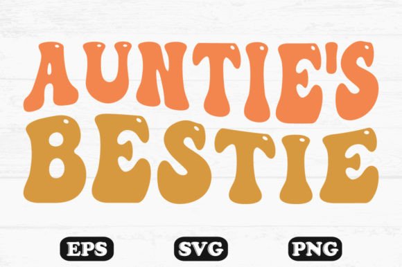 Auntie’s Bestie Retro Wavy Svg T-shirt Review