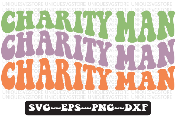 Charity Man Groovy Retro Svg Design Review