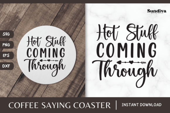 Coaster Quote SVG Coffee Saying 15 Review for Real Projects