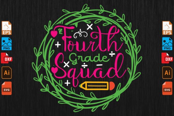 Fourth Grade Squad Embroidery Review