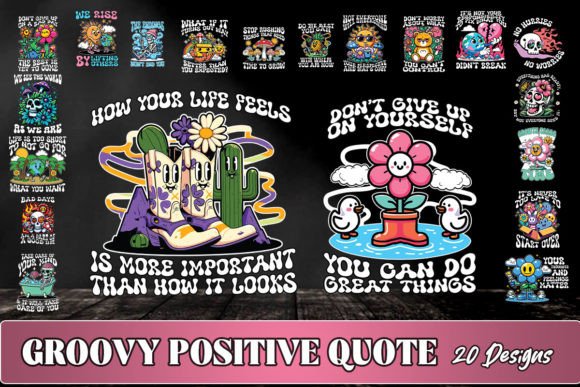Groovy Positive Quote SVG Bundle Review: Real Project Readiness