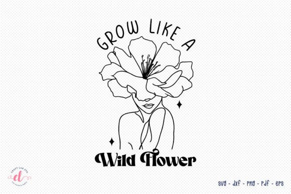 Grow Like a Wildflower SVG Review: A Bold, Beautiful Embroidery Design