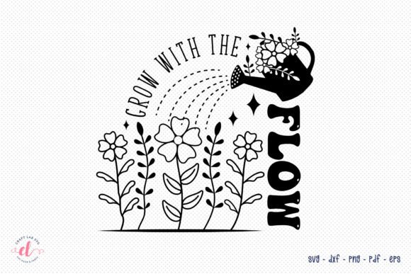 Grow with the Flow - Flower Quote SVG Review for Real Projects
