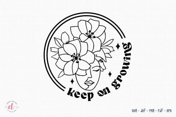 Keep on Growing Flower Quote SVG Review: A Designer’s Perspective