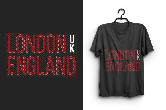 London England Typography Embroidery Review
