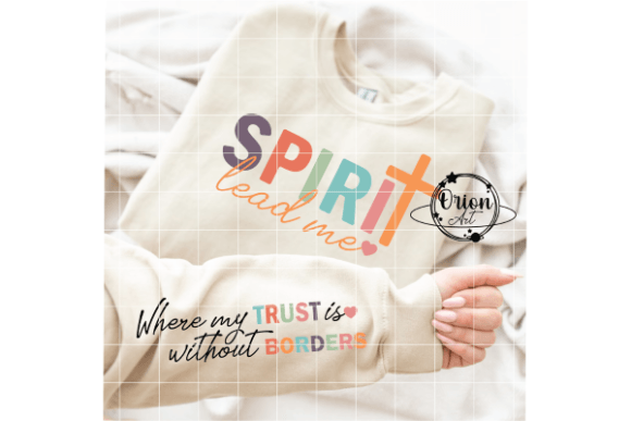 Reviewing Spirit Lead Me Christian Quote SVG PNG for Real Embroidery Projects