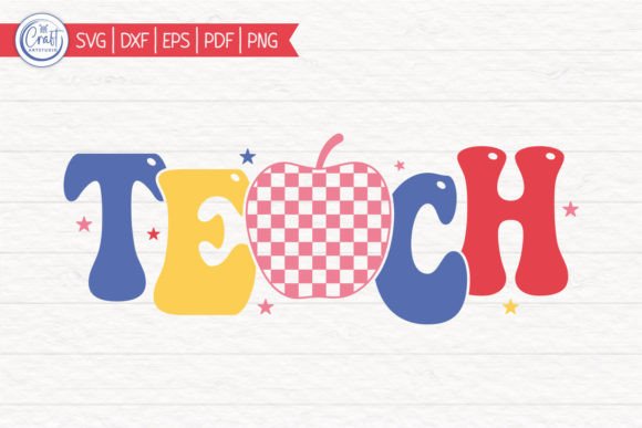 Teach, Teacher SVG: A Versatile Design for Real Embroidery Projects